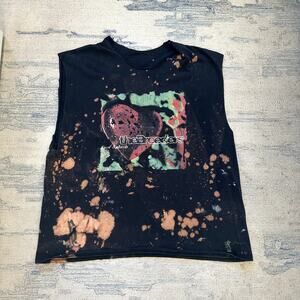 Vintage 2000's The Breeders Sleeveless T-Shirt Grunge Bleach